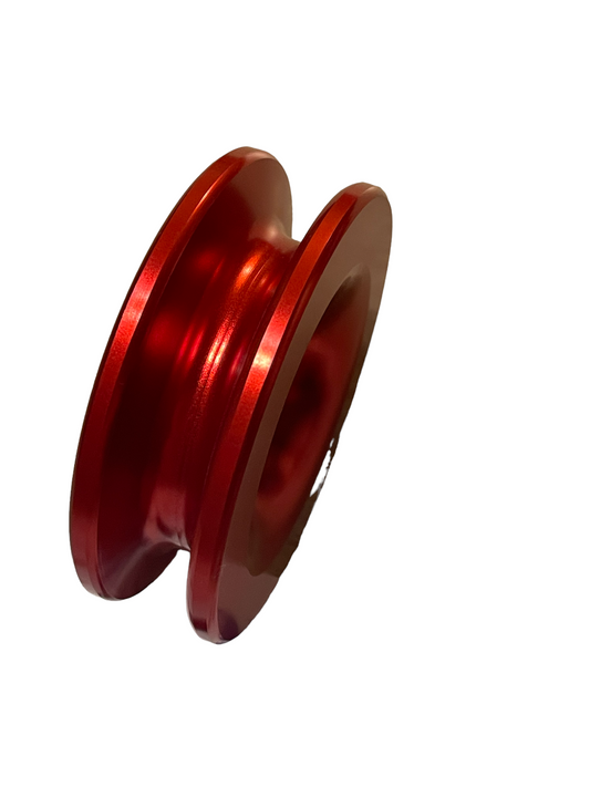 Recovery Ring Snatch Block 4” OD 1.5” ID (RED)